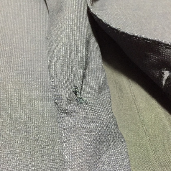 Z Zegna Wool Blazer Jacket Men’s EU 52 US 42 Blue 2 Button (Read Desc) - Picture 12 of 14